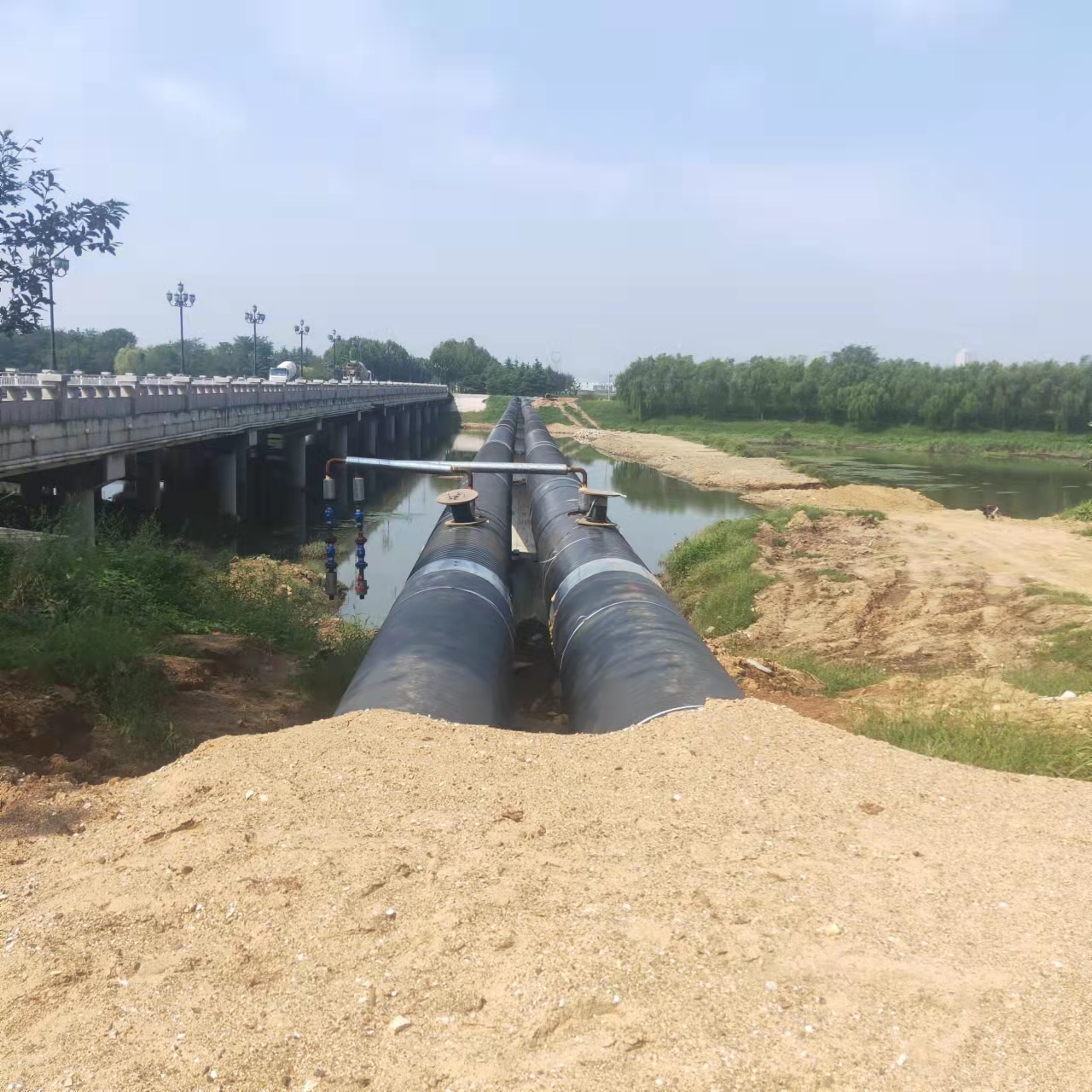 建平输油管道清洗